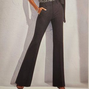 CAbi Black Tie Trouser in black NWT Spring 2022 size 4 soft and stretchy